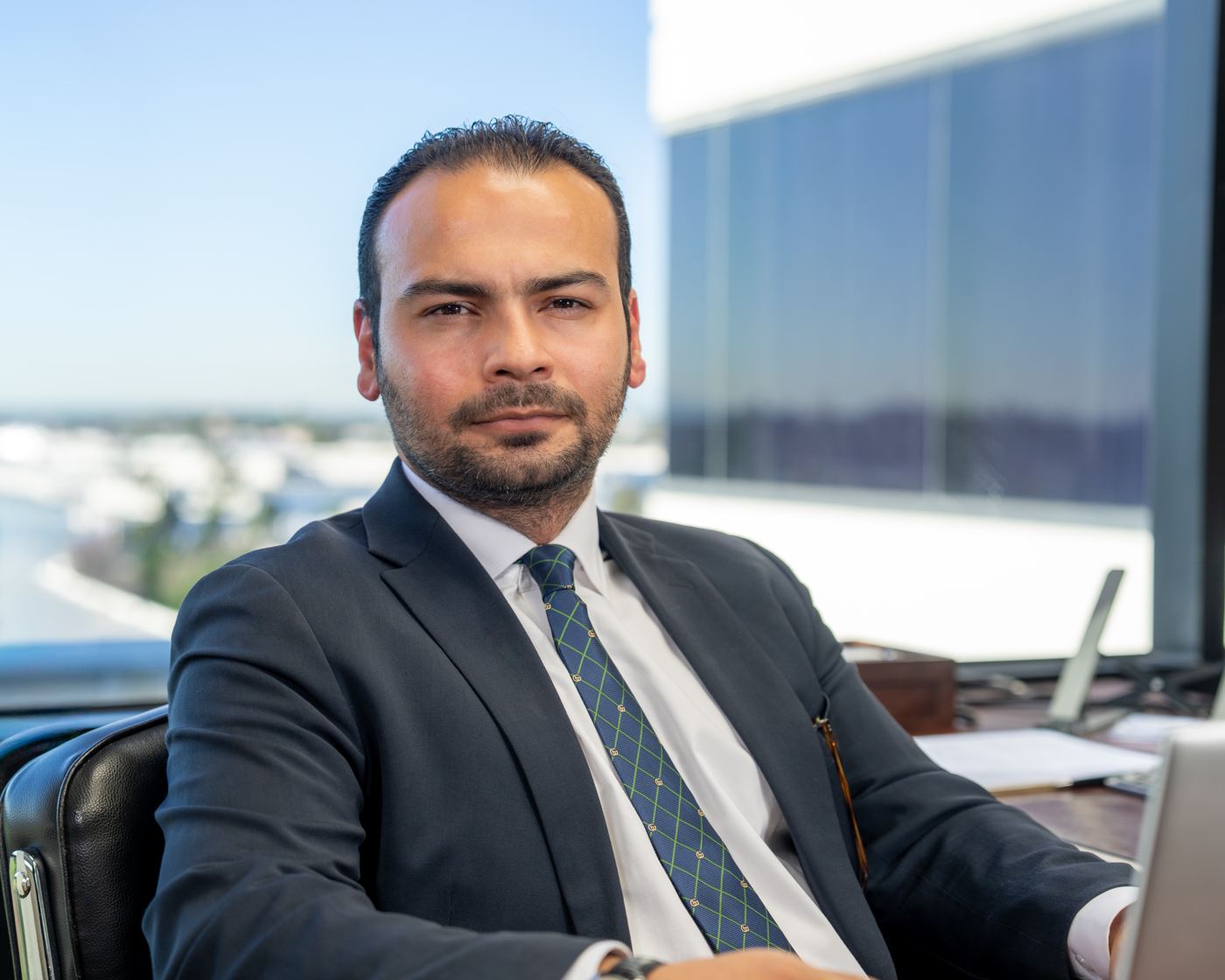 Ozhan Yuksel, Principal of TLR, at the Santa Ana office